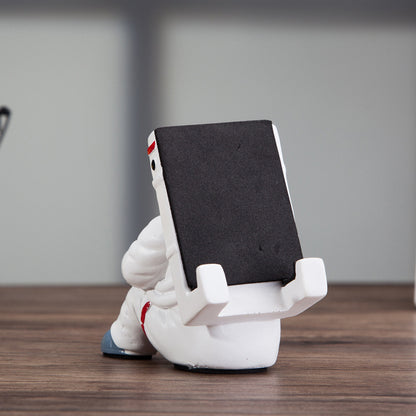 Astronaut Mobile Stand: Creative Desk Décor for Students