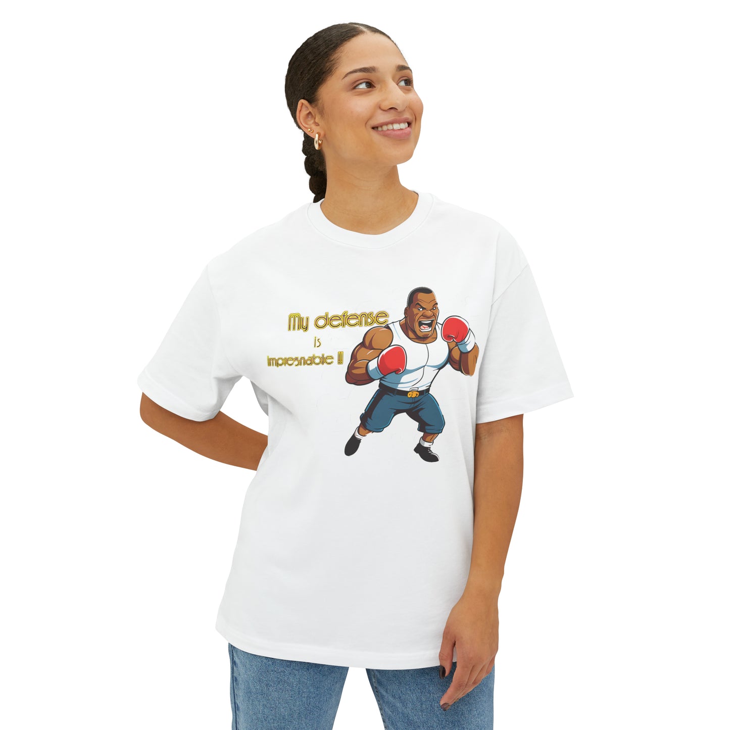 My Defense Is Impregnable // Boxing T-shirt