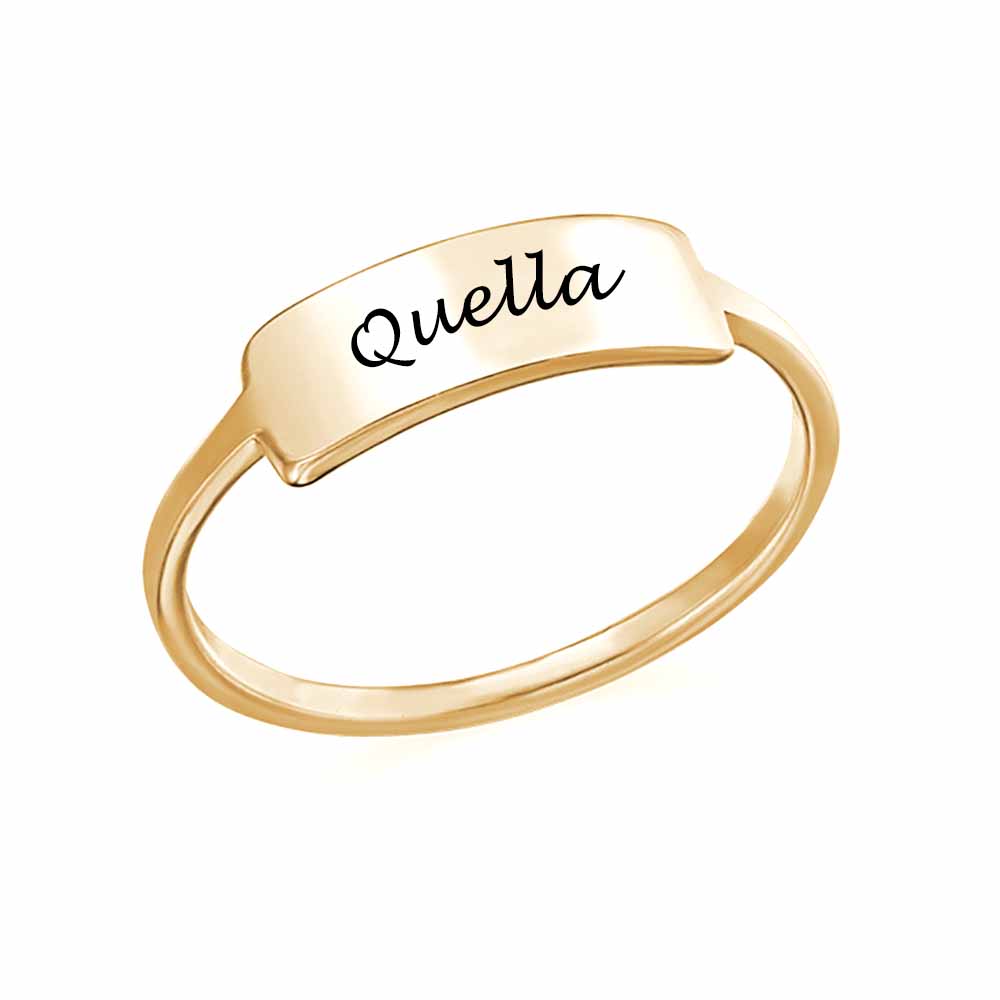 nameplate ring