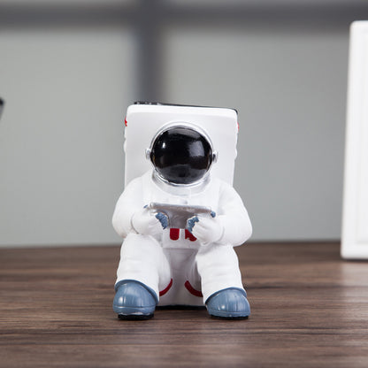 Astronaut Mobile Stand: Creative Desk Décor for Students