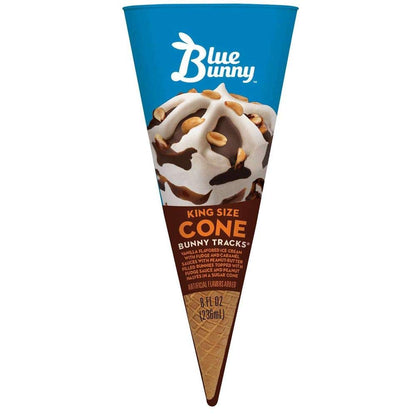Blue Bunny, King Cone - Bunny Tracks