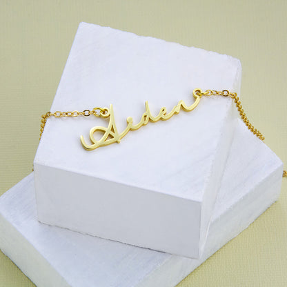 silver / customizable alphabet all-match bracelet s925