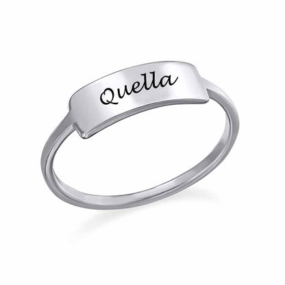 nameplate ring