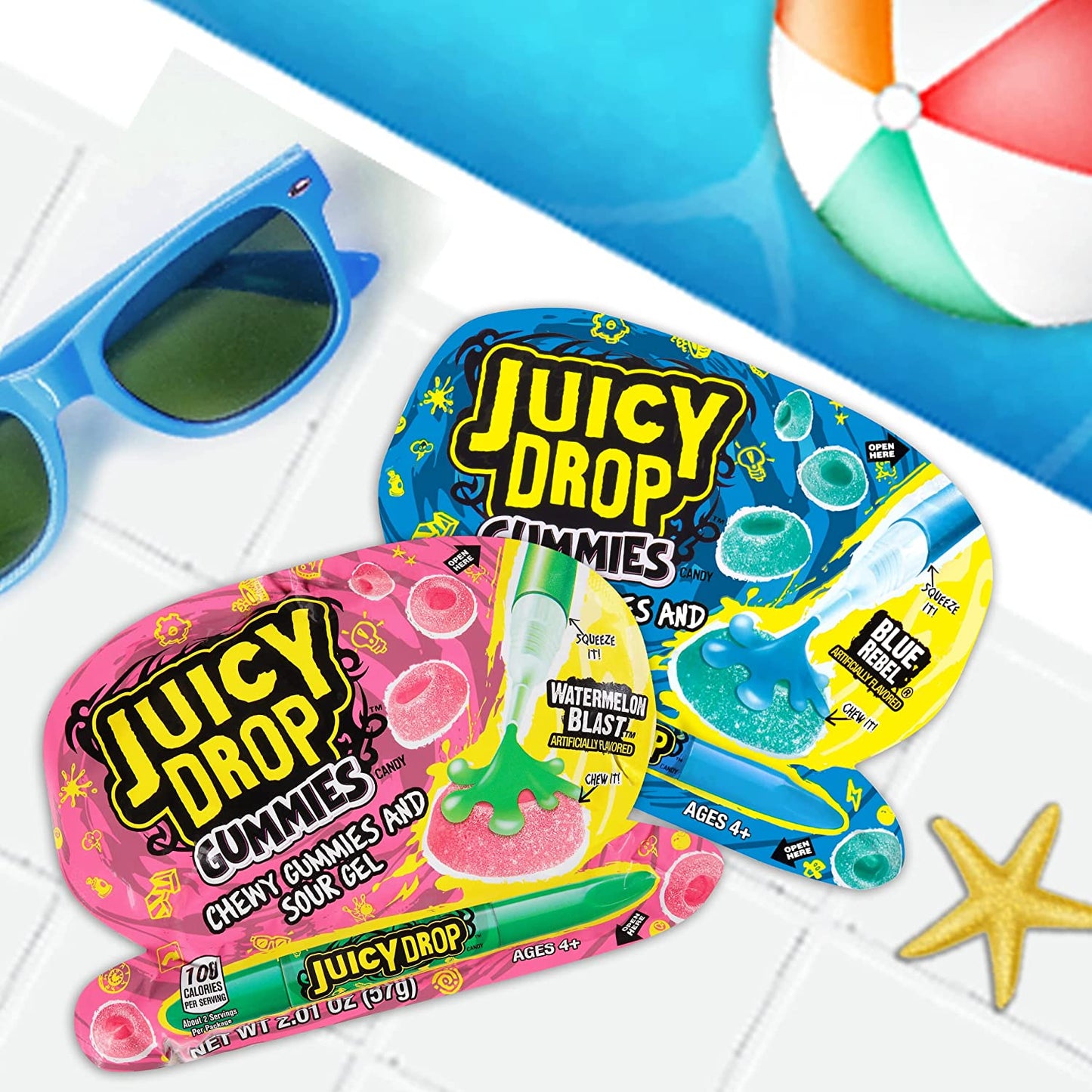 Juicy Drop Gummies //  Gel Candy Pen