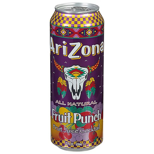 AriZona Fruit Juice Cocktail Fruit Punch 22 oz.