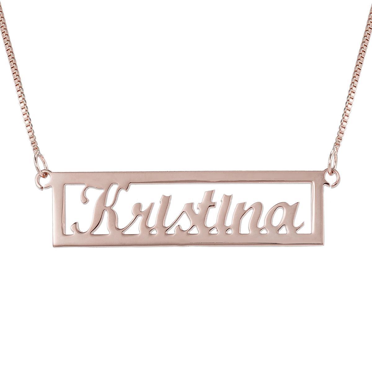 Dazzling Custom Name Necklace