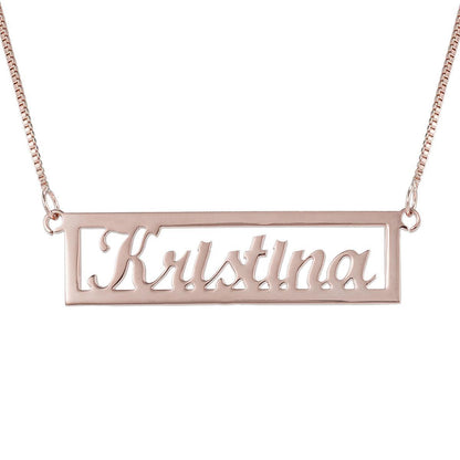Dazzling Custom Name Necklace