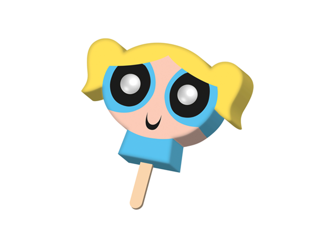 Bubbles IceCream Face -- PowerPuff Girls