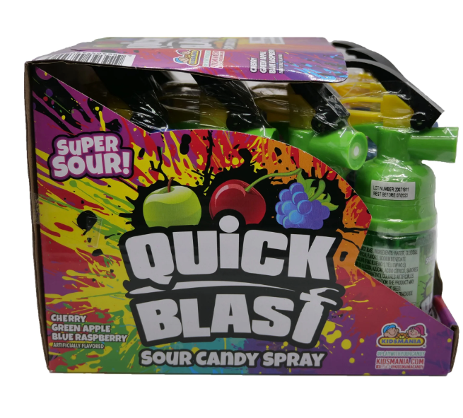 Super Sour Spray Candy