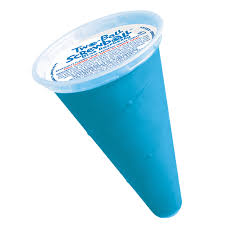 Two-Ball Screwball Blue Raspberry, with 2 gumballs