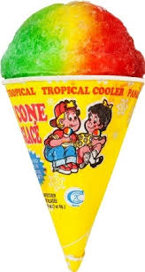 Snow-Cone , Tropical Cooler - punch, pineApple and Lime.