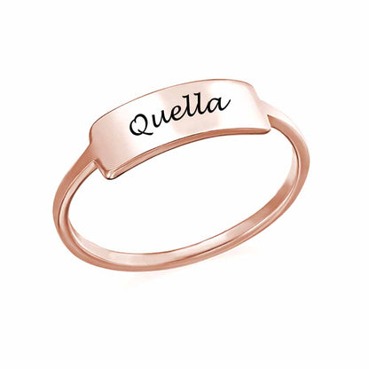 nameplate ring