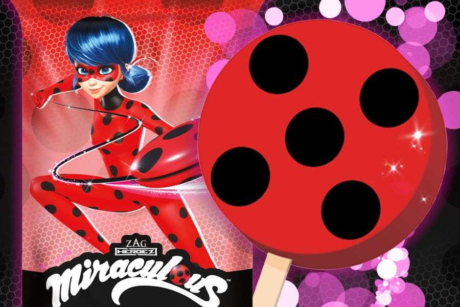 Miraculous LadyBug IceCreamBar