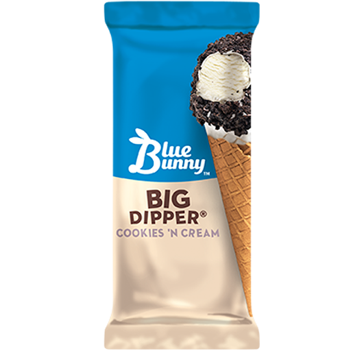 Blue Bunny : Big Dipper, Cookies and Cream
