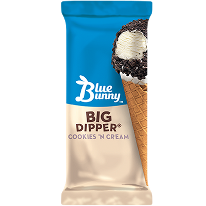 Blue Bunny : Big Dipper, Cookies and Cream
