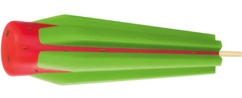 Watermelon Bomb Pop - Candy Seeds