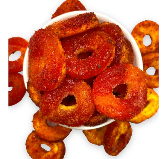 Chamoy Peach Rings!! super delicious 6.oz