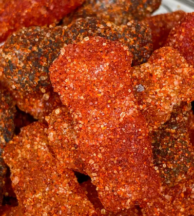 Chubby Chamoy Bears // fruit flavors