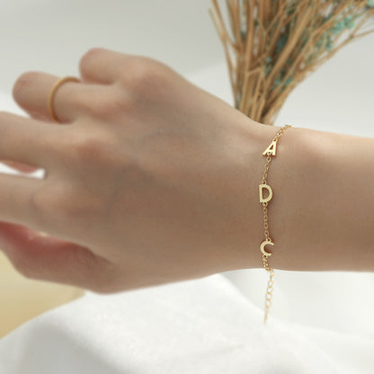Letter Bracelet - wrist Candy