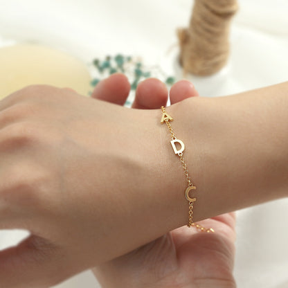 Letter Bracelet - wrist Candy