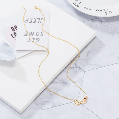 Red Center Sunflower Pendant